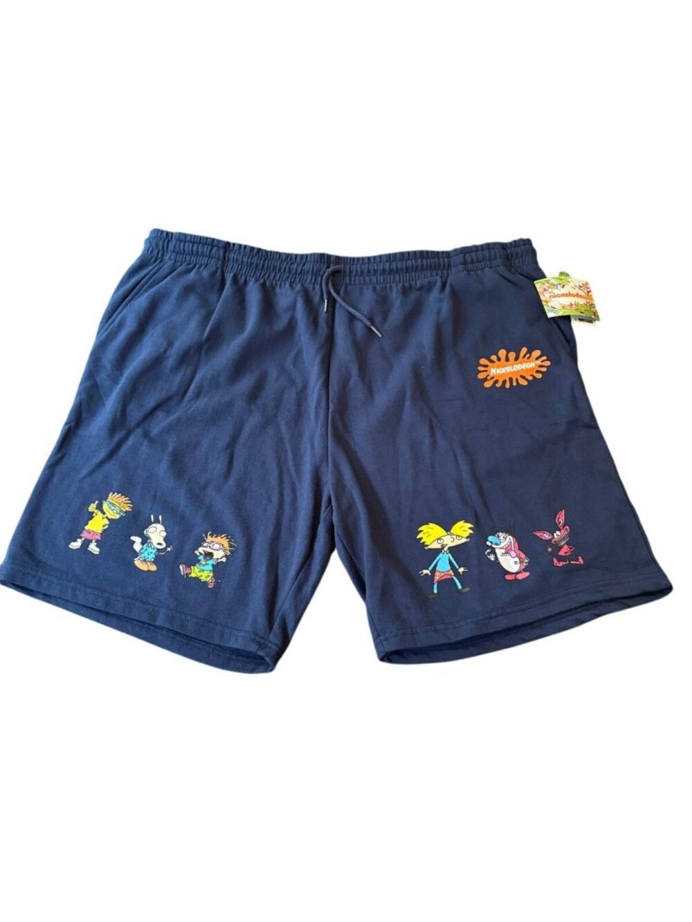Nickelodeon Rugrats Rocko Arnold Cartoon Character Lounge Shorts Men's 3XL New